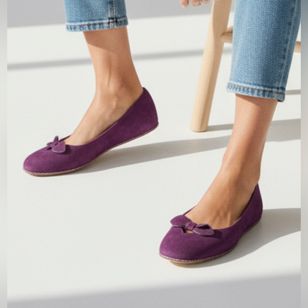 Marc Jacobs Purple Suede Women's Flats size “7”